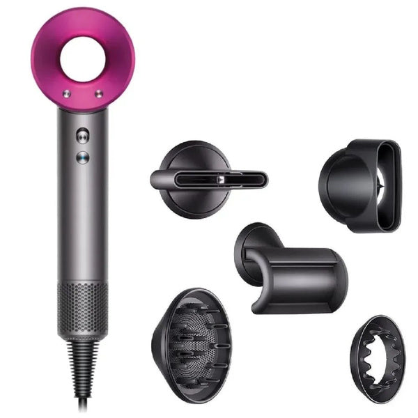 SECADOR DE PELO PROFESIONAL + 5 CABEZALES IMANTADOS